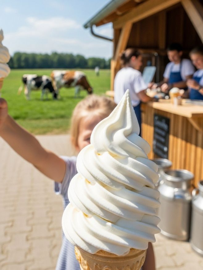 Kolik mléka je potřeba na zmrzlinu? Možná víc, než čekáte… 🐄🍦 Na 4 litry točené dobroty padne až 5 litrů mléka. 🥛 A jedna...